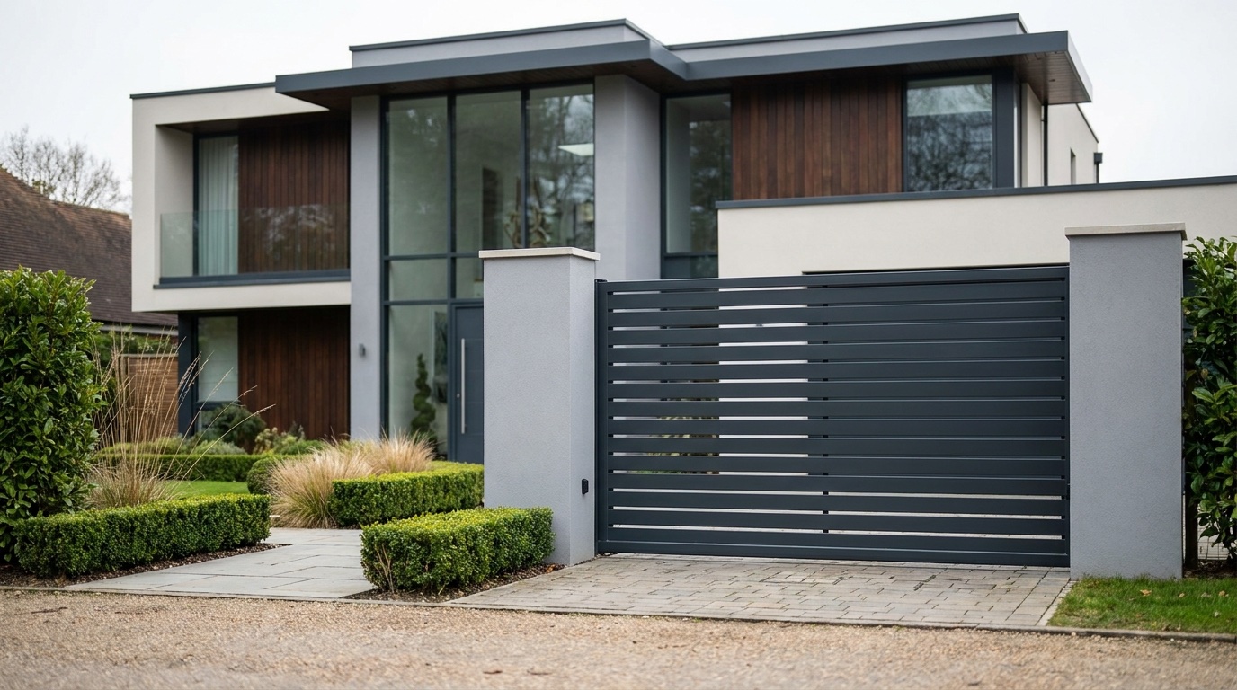 Electric gates in Hertfordshire