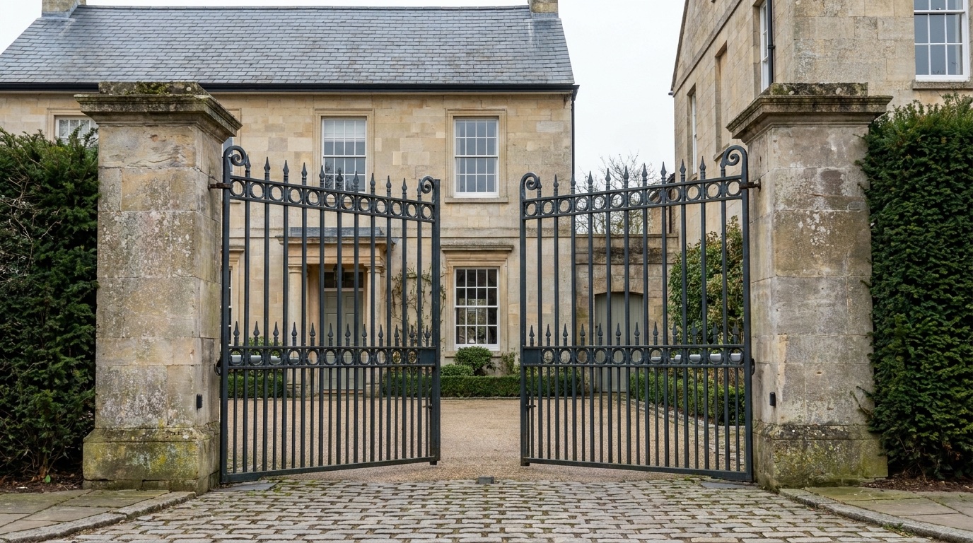 Electric gates in Hitchin