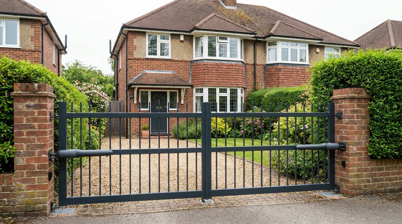 Electric gates in Welwyn Garden City