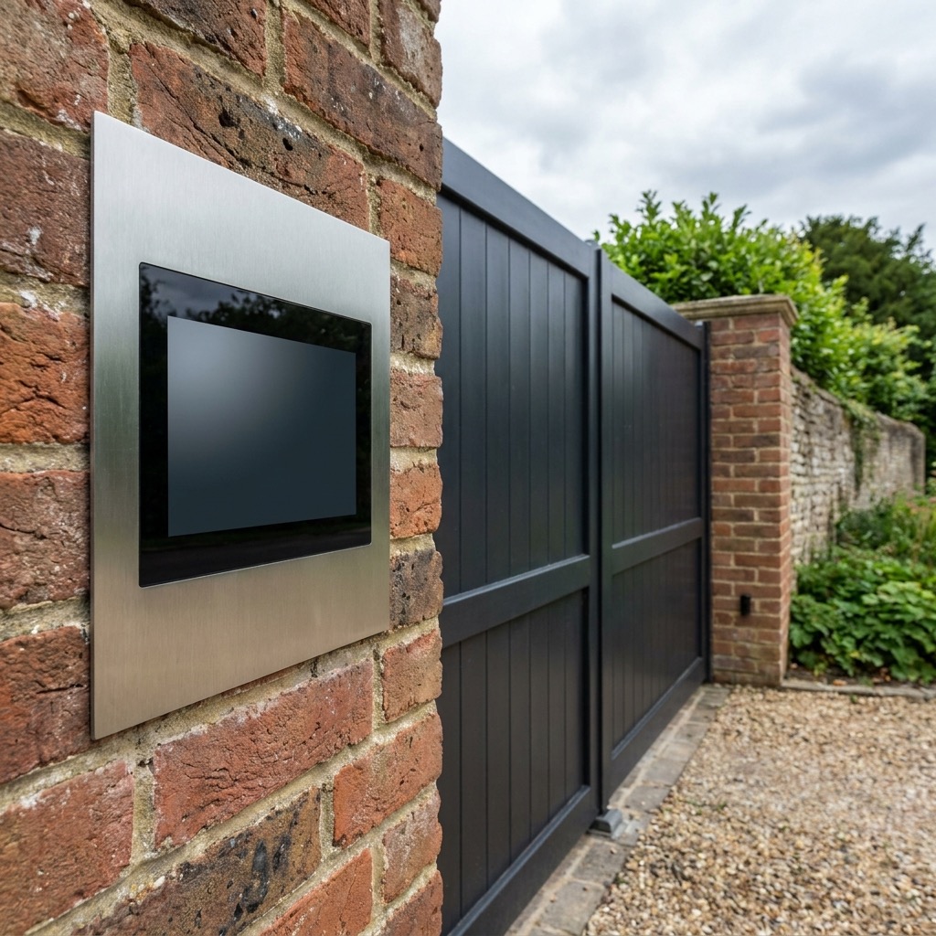Access control and intercom system at a Hertfordshire property